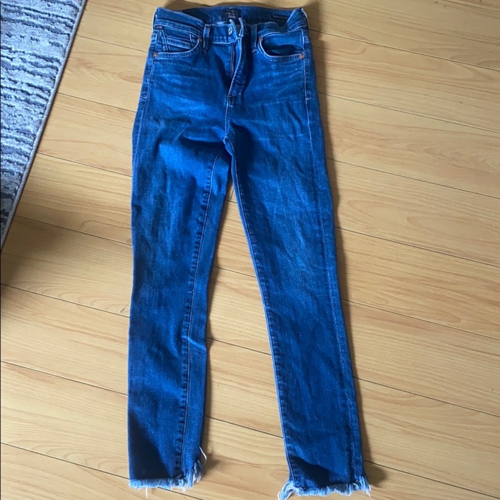 Citizen of humanity rocket crop high rise skinny